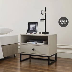 Enza Home Kalinsta Komodin - Beyaz