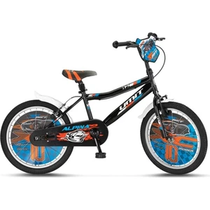 2047 Alpına-M-Bmx-V-Erkek Çocuk Bisikleti 20 Jant Siyah Mavi Turuncu