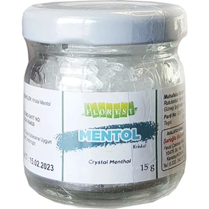 Kristal Mentol 15 gr Menthol
