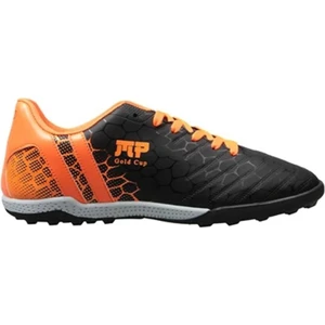 232-1356 Mp Erkek Halısaha Siyah-Turuncu Erkek Halı Saha Ayakkabısı