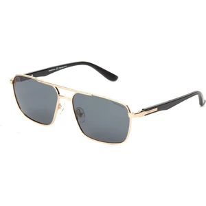 Ds 2273 C1 Dikdörtgen Altın - Siyah Erkek Güneş Gözlüğü