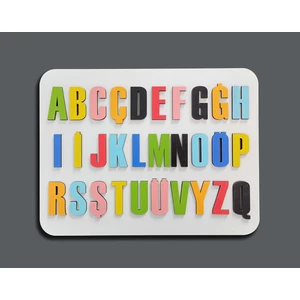 Çocuk Gelişimi Puzzle Alfabe