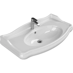 Turkuaz Seramik 1837 100 cm Etajerli Lavabo