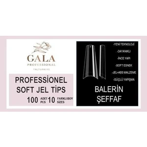 Protez Tips Balerin 100 Lü Şeffaf