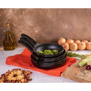 Yapışmaz Teflon Tava Seti 16-20-24 cm 3'lü