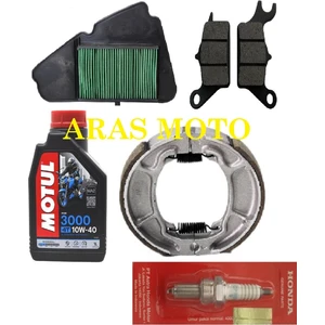 Aras Moto Honda Dio 110 Bakım Seti Orj.bujili , Tüm Yıllara Uyumlu -Arasmoto