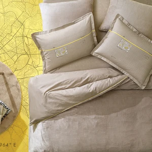 Pluffy Rova Tek Kişilik Battaniye Nevresim Takımı - Bej