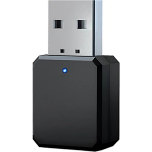 Deste Elektronik Ses Alıcı Adaptörü Bluetooth Uyumlu 5.1 Çift Çıkışlı Aux USB Alıcı Adaptör KN318-BT