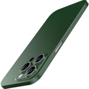 M.TK Moveteck Iphone 15 Pro Max Kılıf Kamera Korumalı Ultra Ince Sert Hayalet Slim Kapak Buzlu Parmak Izi Yapmaz