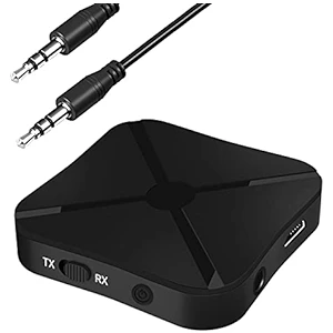 Deste Elektronik 2 In 1 Bluetooth 5.0 Alıcı ve Verici Bluetooth Kablosuz Adaptör Receiver-Transmitter KN319