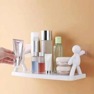 Yapışkanlı Duvar & Banyo Rafı