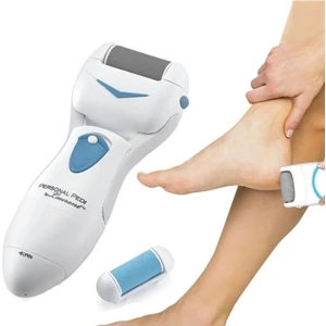 Personal Pedi Pilli Ayak Topuk Temizleyici Törpü Bakım Aleti Mavi