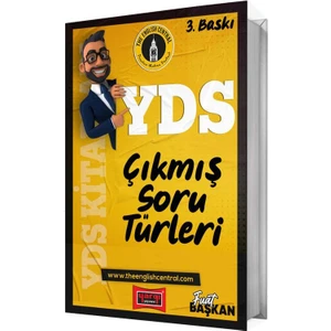 Yargı Yayınevi 2024 YDS Çıkmış Soru Türleri 3. Baskı