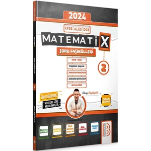 Benim Hocam Yayınları 2024 KPSS ALES DGS Matematix Soru Fasikülleri 2