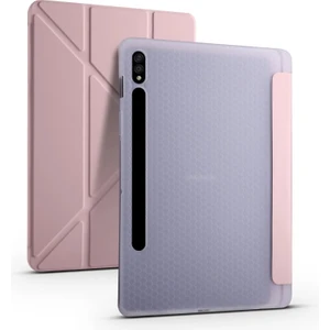 Ivoomi samsung Galaxy Tab S7 Fe/s7 S8 Plus T970/X800/T733/T737/T736 12.4"kalemlikli Trifolding Rose