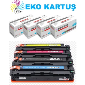 Eko Kartuş Canon I-Sensys MF-655CDW Muadil Toner Seti Çipli