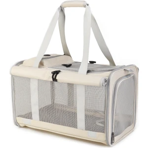 Kedi Çantası, Taşınabilir Omuz Çantası, Nefes Alabilen ve Rahat Evcil Hayvan Büyük Kapasiteli Kedi ve Köpek Çantası Dışarı Çıkarken (Yurt Dışından)