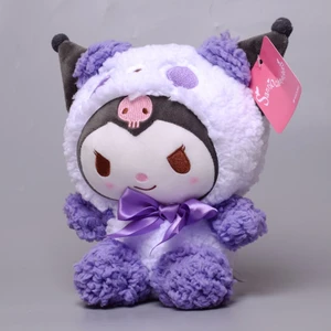 3'lü 23CM Kuromi Melody Cinnamoroll Peluş Oyuncak Seti (Yurt Dışından)