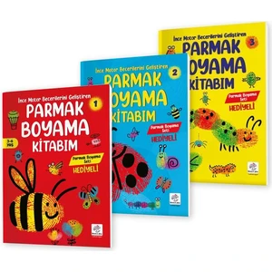 3-6 Yaş Parmak Boyama Kitabım Seti