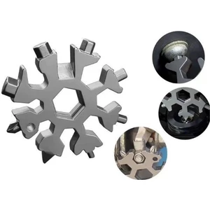 Ece Store Kar Tanesi Çok Amaçlı Anahtarlık Şişe Açacak