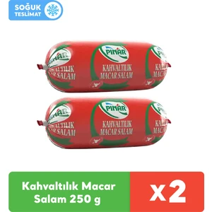 Kahvaltılık Dana Macar Salam 250 g x 2 Adet