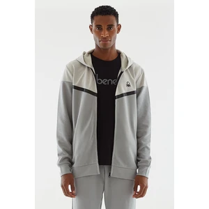 United Colors Of Benetton Erkek Kapüşonlu Sweatshirt