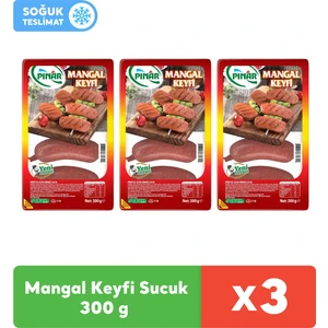 Mangal Keyfi Hindi Sucuk 300 g x 3 Adet