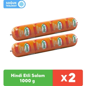 Hindi Etli Salam 1000 gr x 2 Adet