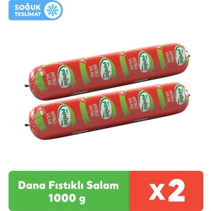 Dana Fıstıklı Salam 1000 gr x 2 Adet