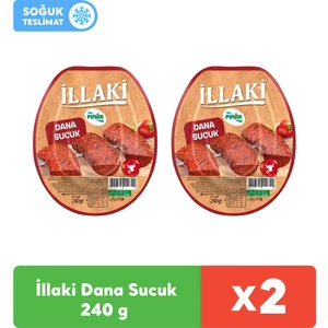 İllaki Dana Sucuk 240 g x 2 Adet