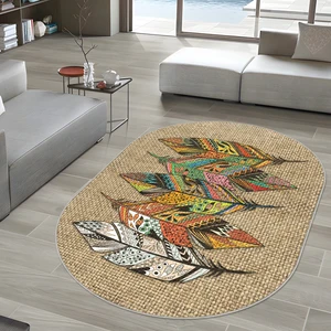 Dekoratif Özel Tasarım Yıkanabilir,ince, Kaymaz Tabanlı, Modern Halı