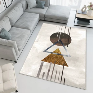 Dekoratif Özel Tasarım Yıkanabilir,ince, Kaymaz Tabanlı, Modern Halı