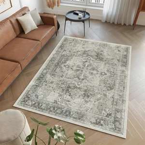 Dekoratif Özel Tasarım Yıkanabilir,ince, Kaymaz Tabanlı Modern Vintage Halı