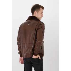 Nyc Giyim Pilot Mont  Deri Blazer Erkek