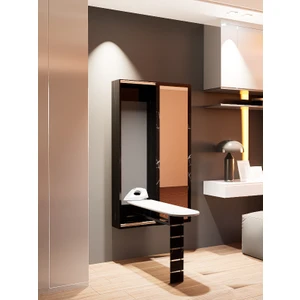 Moka Park AVM Aydınlık  Dolaplı Katlanabilir Ütü Masası Aynalı Ütü Masası Dolabı