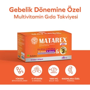 Matarex Plus Gebelik Dönemi Multivitamin