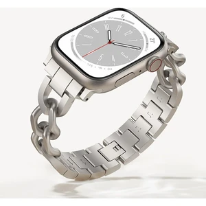 Apple Watch 42 45 45 46 49MM Uyumlu Seri Ultra1/2/ 10 9 8/se/7/6/5/4/3 Paslanmaz Çelik Metal Kordon