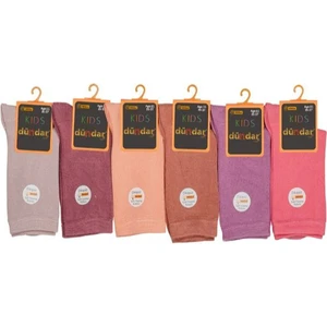 Plus Kız Çocuk Modal Soket 26-28 Numara Açık Renkler 5 Yaş 3 Lü Paket