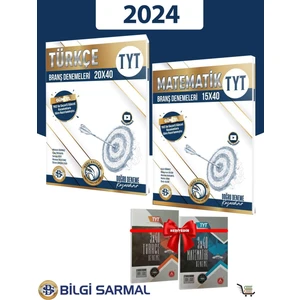 Bilgi Sarmal Yayınları 2024 Model TYT Türkçe ve Matematik Deneme Seti