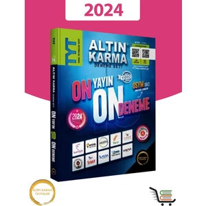 Altın Karma Yayınları 2024  TYT 10+1 Karma Deneme