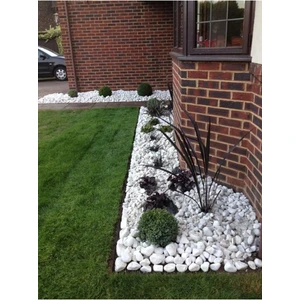 Doğalsan Tarım Dolomit Taş 25 kg 4-6 cm Dere Taşı Çakıl Taşı Bahçe Süs Taşı Dolamit Taş Dekoratif Taş