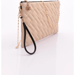 4111 Kadin Kare Desenli Fermuarli Çanta