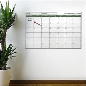 Manyetik Yapışkanlı Bir Aylık Pro gr am Planlayıcı Takvim 85X56 cm