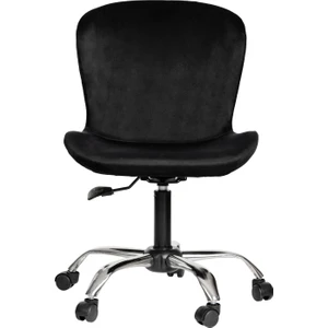 Krom Metal Ayaklı Ofis Çocuk Odası Çalışma Sandalyesi (Ayarlanılabilir) Açelya
