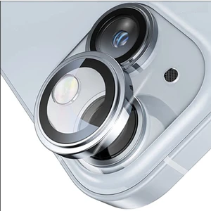 Pirok Store iPhone 15 / 15 Plus Uyumlu Halka Set Kamera Lens Koruyucu