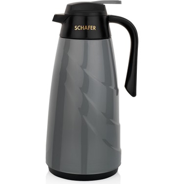 Schafer Kitchenhouse Mimoza Cam Termos-Gri 1,5 lt Fiyatı
