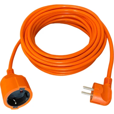 Alkan 3G 1,5 mm² 3500W Profesyonel Uzatma Kablosu ( %100 Bakır ) Turuncu - 5
