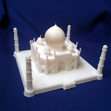 3duman Taj Mahal Figürü V2  Beyaz  10 x 15