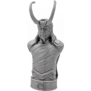 3duman Marvel Loki Figürü  Gri  10 x 15