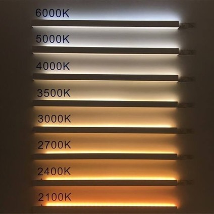 Arge LED Mutfak Dolabı ve Tezgah Altı Köşe Difüzörlü Köşe Bar LED 24V